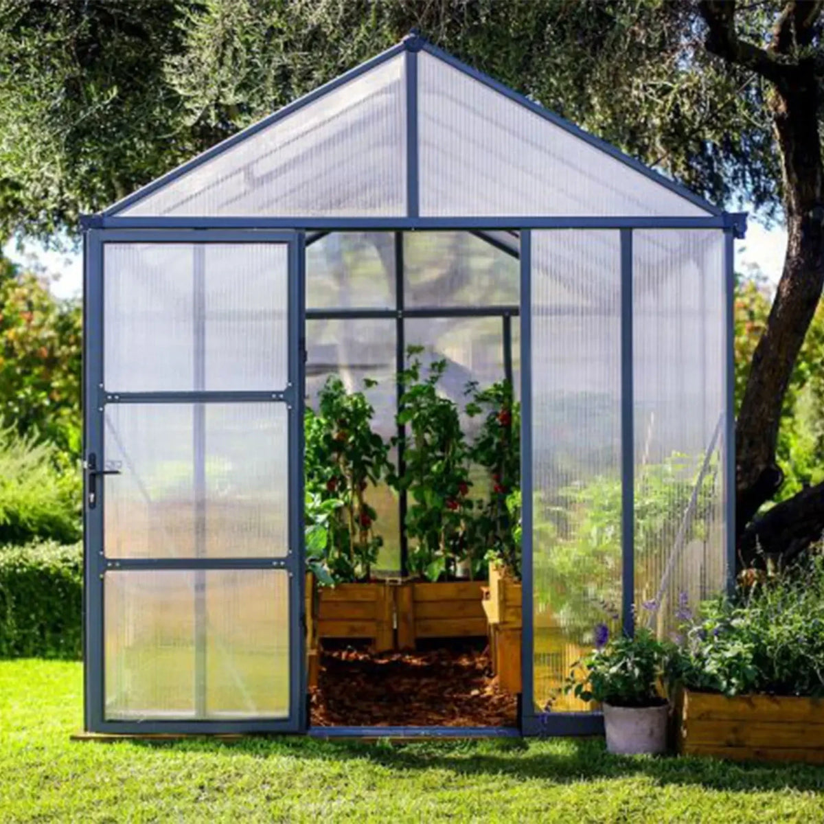 Greenhouse Glory 8×12 ft. – Grey