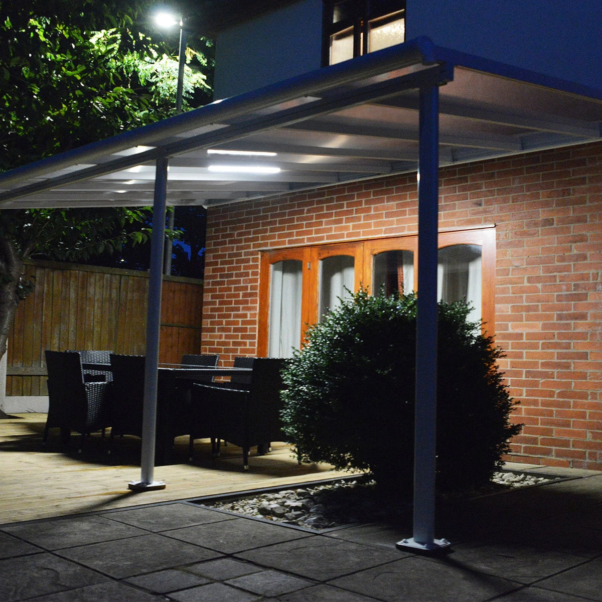 LED Lighting System for Greenhouses & Outdoor Structures