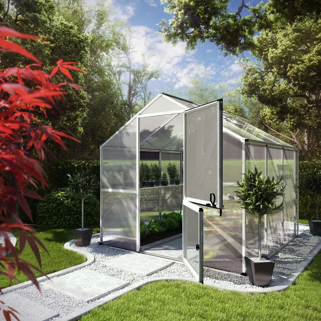 Callas III Clear Greenhouse KGT – Elegant Glass Design