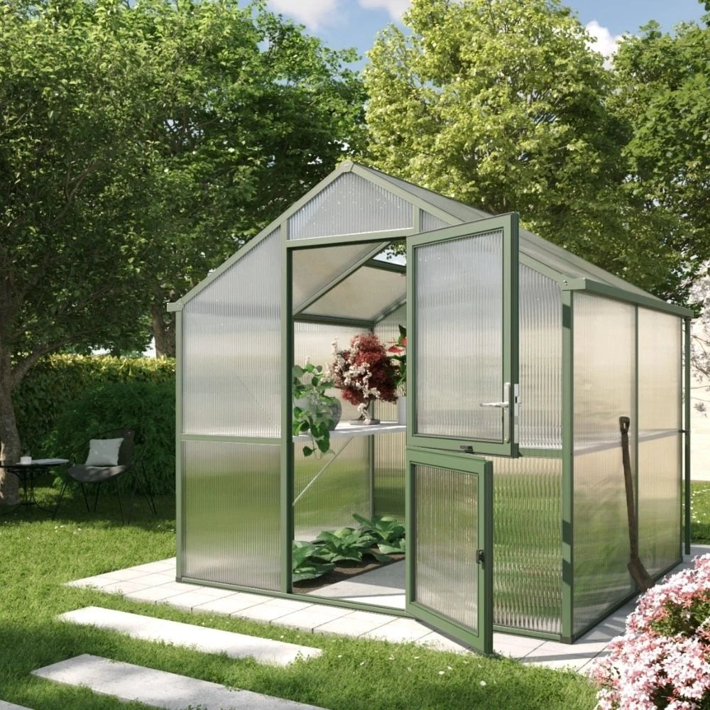 Greenhouse Iris II, fir green
